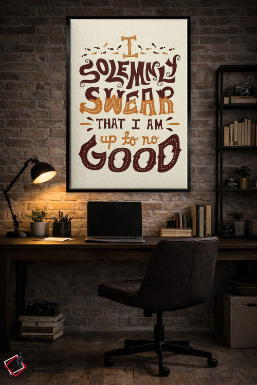 تابلو دکوراتیو هری پاتر ۲ اثر ریزا رودیل - D6B