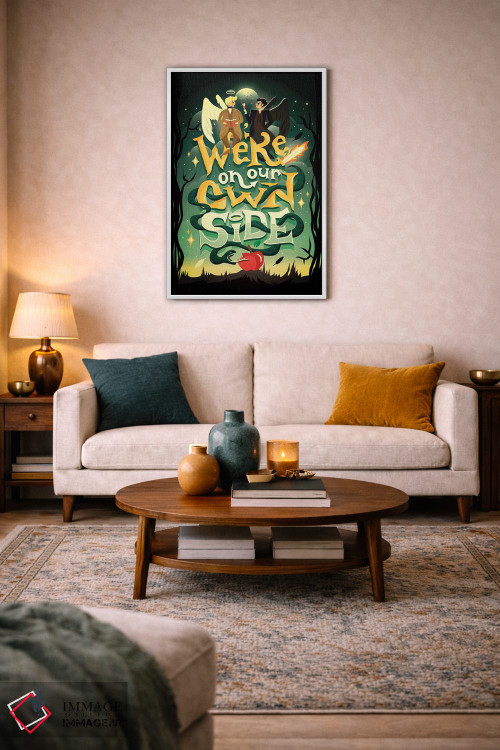 تابلو دکوراتیو سمت خودت اثر ریزا رودیل - D2W