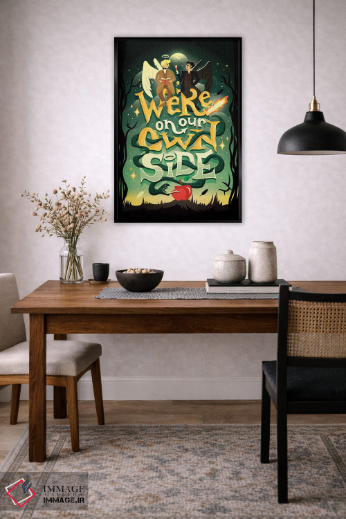 تابلو دکوراتیو سمت خودت اثر ریزا رودیل - D4B