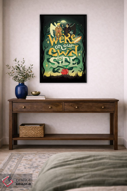 تابلو دکوراتیو سمت خودت اثر ریزا رودیل - D6B