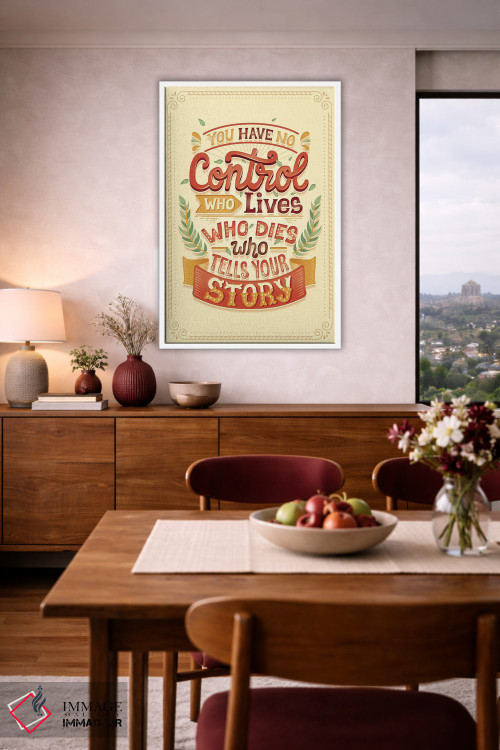 تابلو دکوراتیو همیلتون ۱۲ اثر ریزا رودیل - D4W