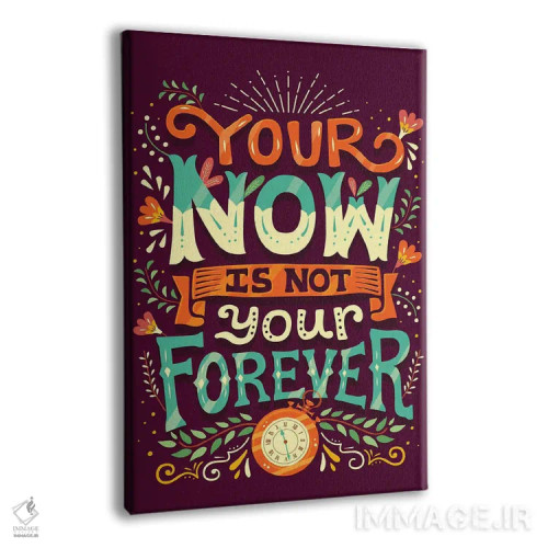 تابلو دکوراتیو اکنون تو همیشه اینگونه نخواهد بود اثر ریزا رودیل - نمای پرسپکتیو محصول