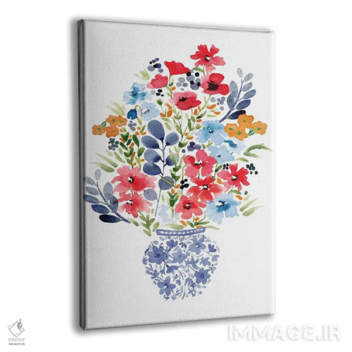 تابلو دکوراتیو گلچین چینی اثر سارا برنسون - نمای پرسپکتیو محصول