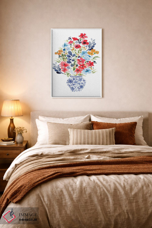 تابلو دکوراتیو گلچین چینی اثر سارا برنسون - D5W