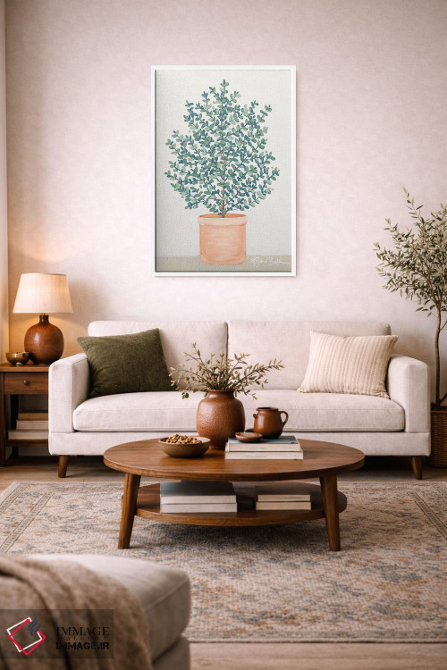 تابلو مینیمال اوکالیپتوس اثر سارا بیکر - D2W