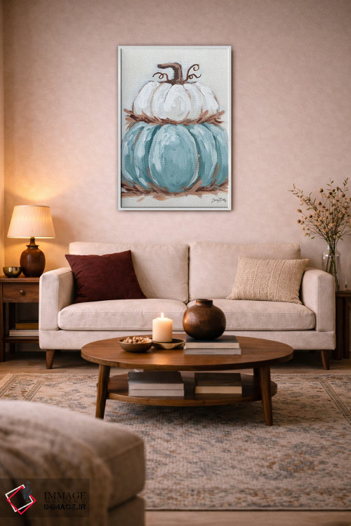 تابلو دکوراتیو برج کدو تنبل II اثر سارا بیکر - D4W