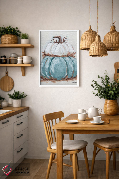 تابلو دکوراتیو برج کدو تنبل II اثر سارا بیکر - D3W