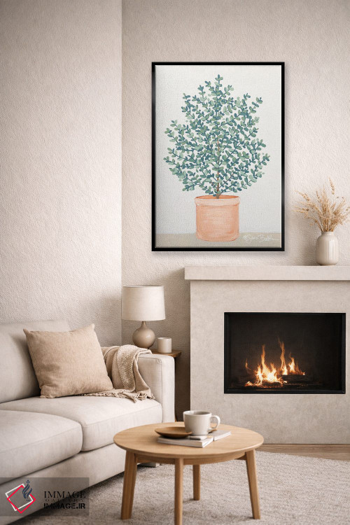 تابلو مینیمال اوکالیپتوس اثر سارا بیکر - D6B