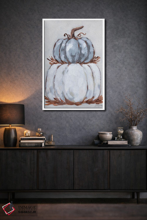 تابلو دکوراتیو برج کدو تنبل III اثر سارا بیکر - D3W