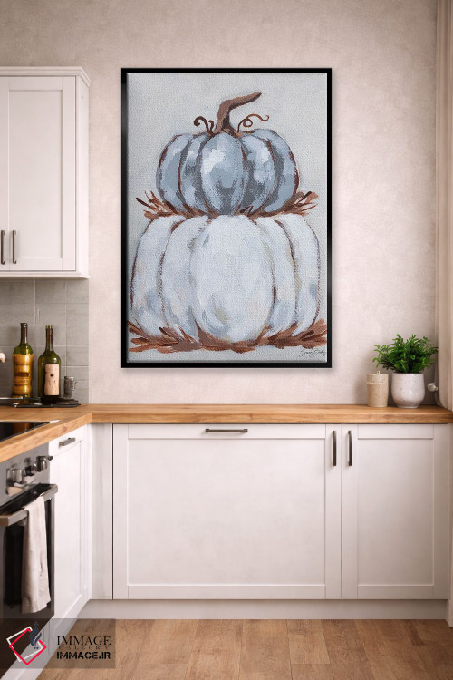 تابلو دکوراتیو برج کدو تنبل III اثر سارا بیکر - D4B