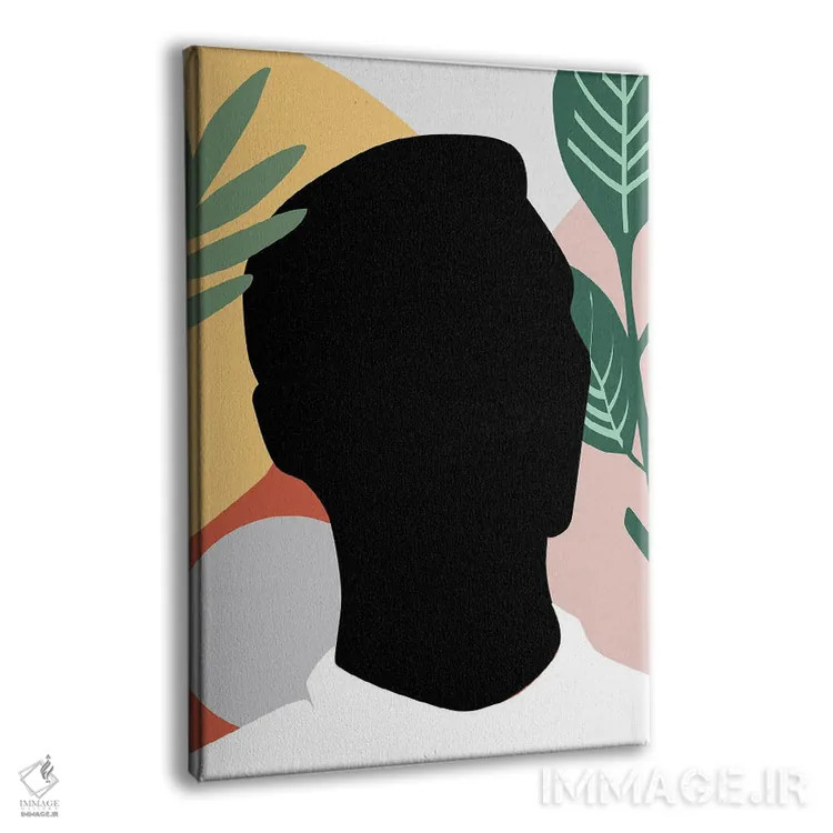 تابلو مدرن مرد استوایی جنبش زندگی سیاهان مهم است اثر سابرینا بالبوئنا - نمای پرسپکتیو محصول