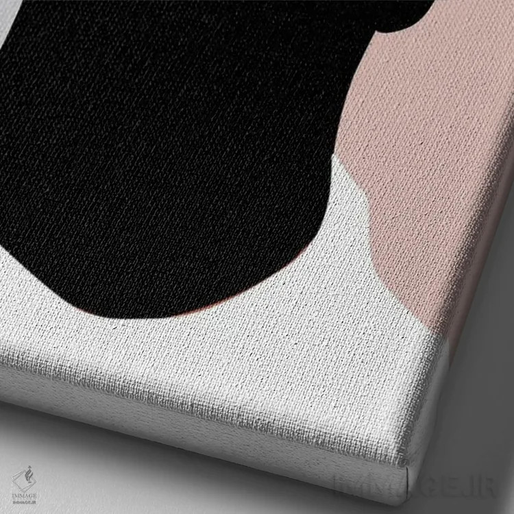 تابلو مدرن مرد استوایی جنبش زندگی سیاهان مهم است اثر سابرینا بالبوئنا - نمای نزدیک بافت بوم