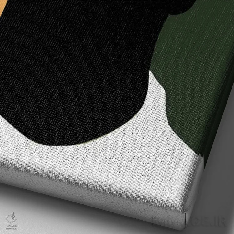 تابلو مدرن مرد استوایی جنبش زندگی سیاهان مهم است اثر سابرینا بالبوئنا - نمای نزدیک بافت بوم