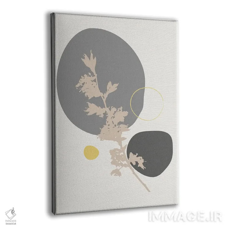 تابلو مینیمال شاخه تزیینی مینیمال اثر سابرینا بالبوئنا - نمای پرسپکتیو محصول