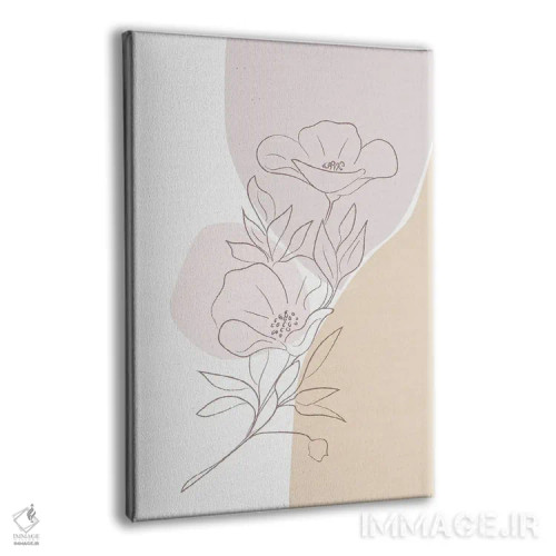 تابلو مینیمال مگنولیا مینیمال اثر سابرینا بالبوئنا - نمای پرسپکتیو محصول