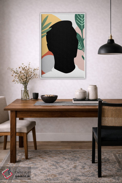 تابلو مدرن مرد استوایی جنبش زندگی سیاهان مهم است اثر سابرینا بالبوئنا - D2W