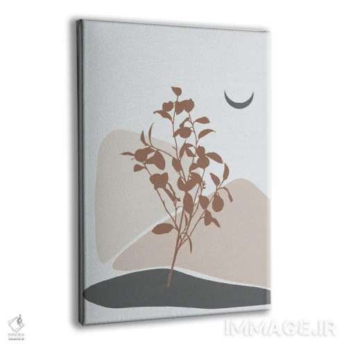 تابلو مینیمال درخت لیمو مینیمال اثر سابرینا بالبوئنا - نمای پرسپکتیو محصول