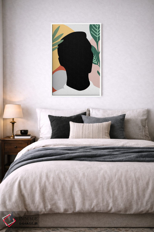 تابلو مدرن مرد استوایی جنبش زندگی سیاهان مهم است اثر سابرینا بالبوئنا - D5W