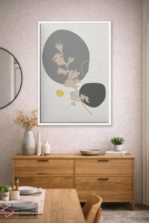 تابلو مینیمال شاخه تزیینی مینیمال اثر سابرینا بالبوئنا - D1W