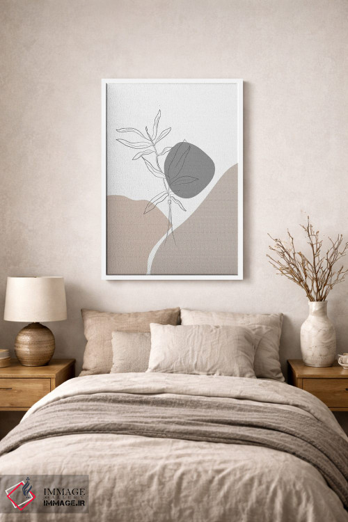 تابلو مینیمال گیاهان مینیمال اثر سابرینا بالبوئنا - D1W