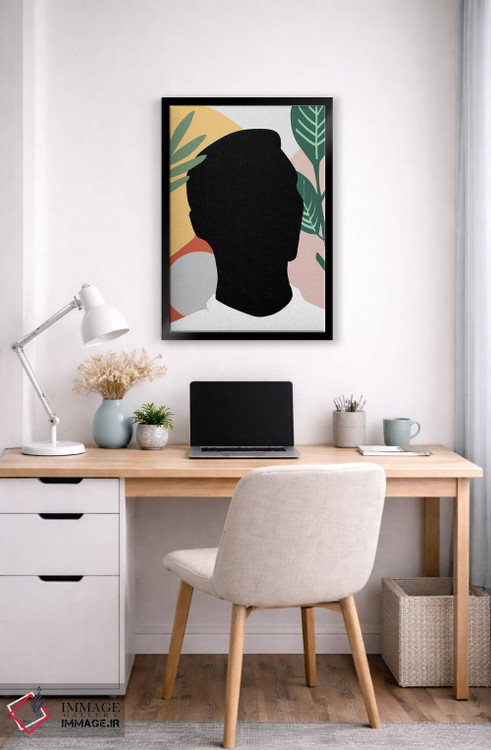 تابلو مدرن مرد استوایی جنبش زندگی سیاهان مهم است اثر سابرینا بالبوئنا - D6B
