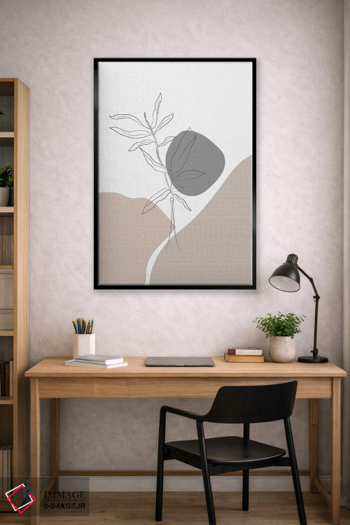 تابلو مینیمال گیاهان مینیمال اثر سابرینا بالبوئنا - D2B
