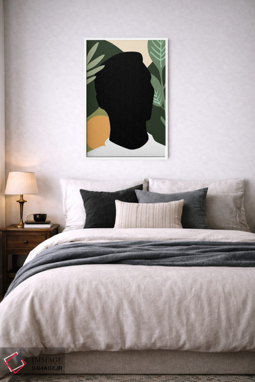 تابلو مدرن مرد استوایی جنبش زندگی سیاهان مهم است اثر سابرینا بالبوئنا - D4W