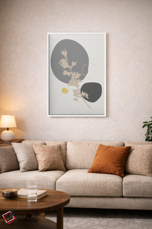 تابلو مینیمال شاخه تزیینی مینیمال اثر سابرینا بالبوئنا - D3W