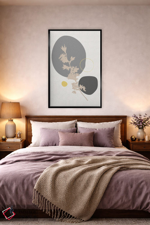 تابلو مینیمال شاخه تزیینی مینیمال اثر سابرینا بالبوئنا - D4B