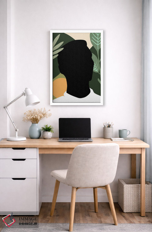 تابلو مدرن مرد استوایی جنبش زندگی سیاهان مهم است اثر سابرینا بالبوئنا - D5W