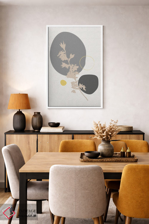 تابلو مینیمال شاخه تزیینی مینیمال اثر سابرینا بالبوئنا - D5W