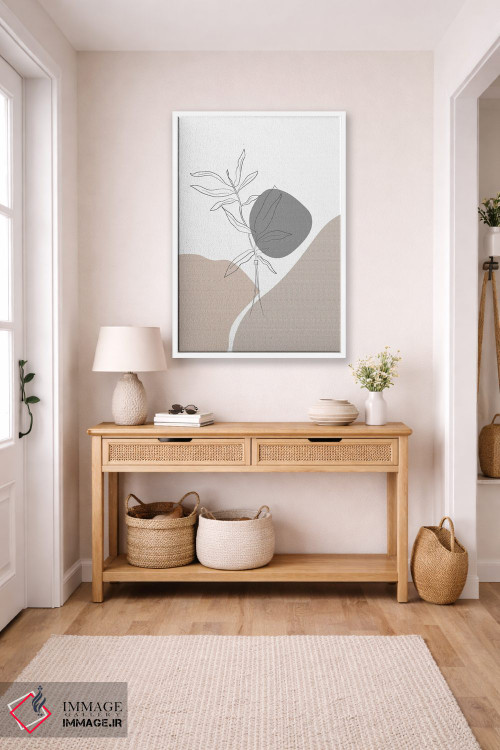 تابلو مینیمال گیاهان مینیمال اثر سابرینا بالبوئنا - D6W