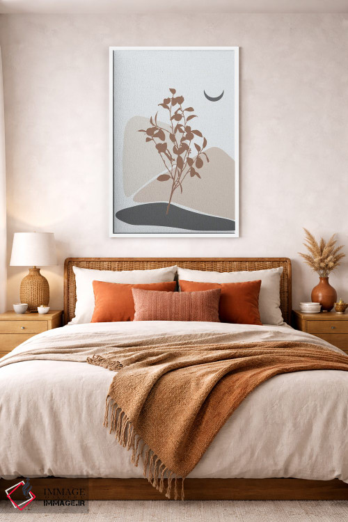 تابلو مینیمال درخت لیمو مینیمال اثر سابرینا بالبوئنا - D2W