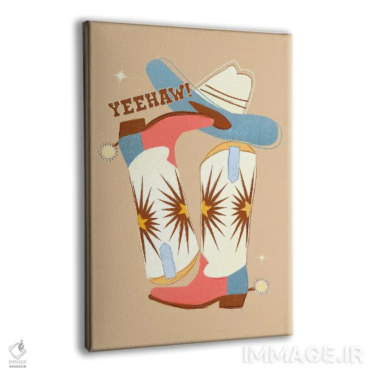 تابلو دکوراتیو یهی ها اثر شو می مارس - نمای پرسپکتیو محصول