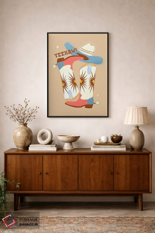 تابلو دکوراتیو یهی ها اثر شو می مارس - D1B