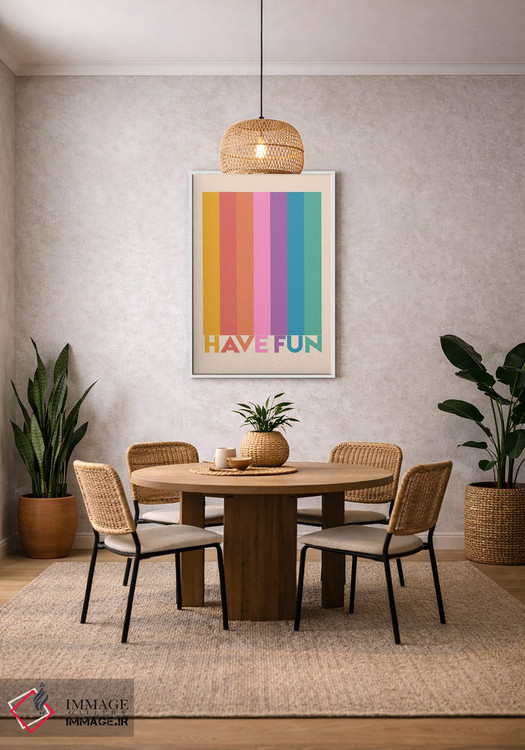 تابلو دکوراتیو خوش بگذران اثر شو می مارس - D2W