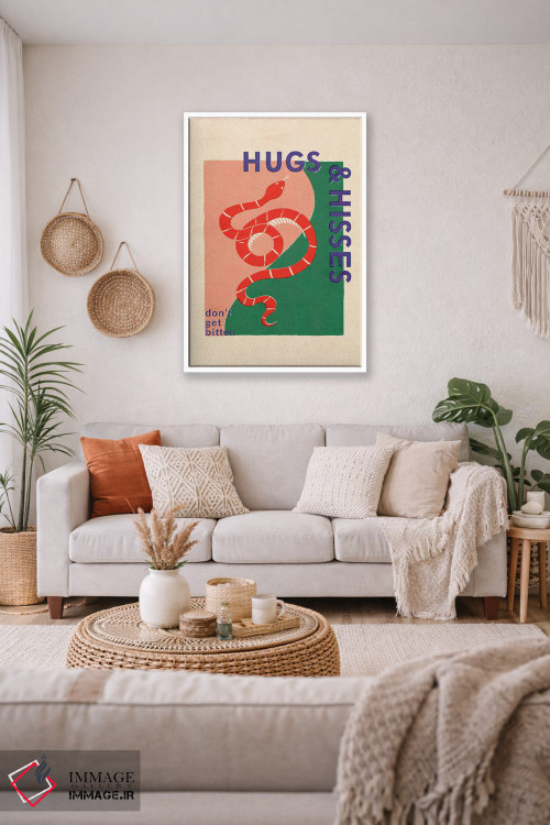 تابلو دکوراتیو بغل و فوت اثر شو می مارس - D1W