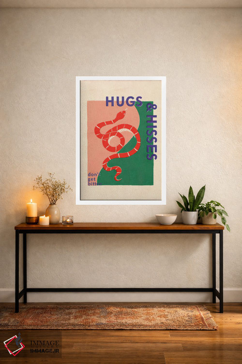 تابلو دکوراتیو بغل و فوت اثر شو می مارس - D2W