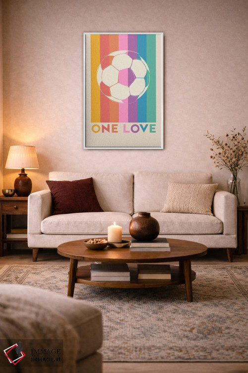 تابلو دکوراتیو یک عشق اثر شو می مارس - D3W