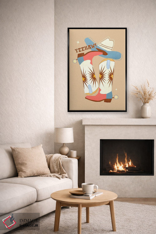 تابلو دکوراتیو یهی ها اثر شو می مارس - D6B