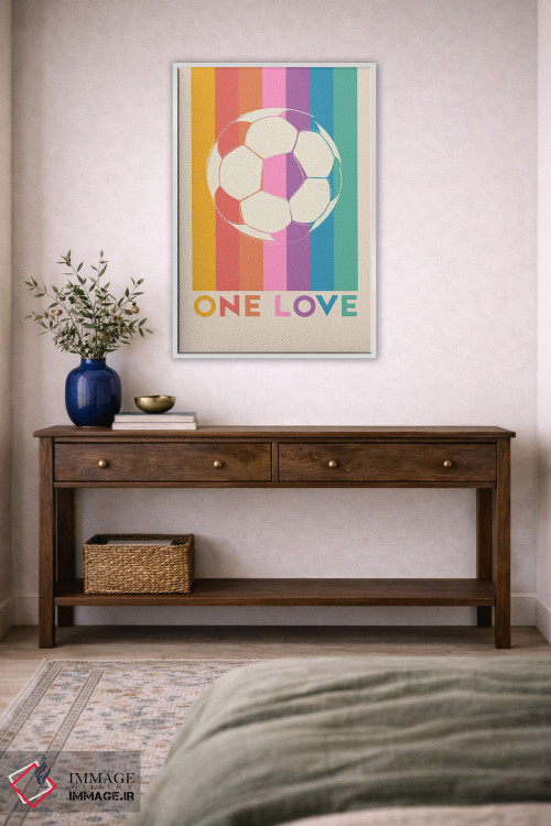 تابلو دکوراتیو یک عشق اثر شو می مارس - D4W