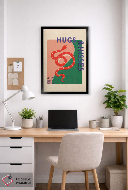 تابلو دکوراتیو بغل و فوت اثر شو می مارس - D5B