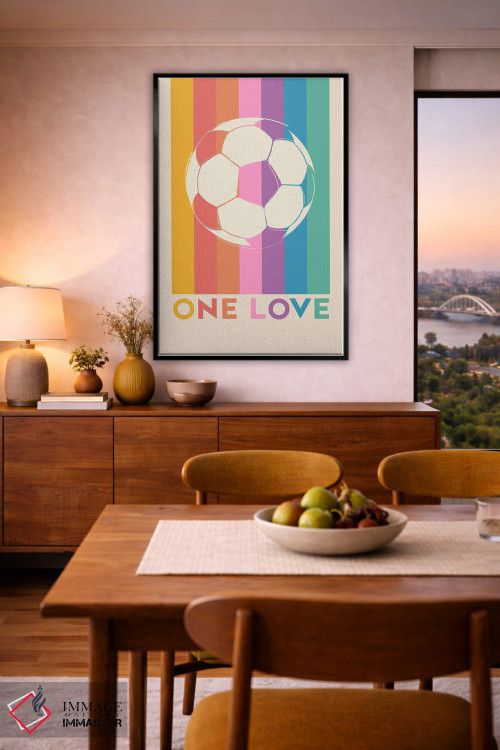 تابلو دکوراتیو یک عشق اثر شو می مارس - D6B