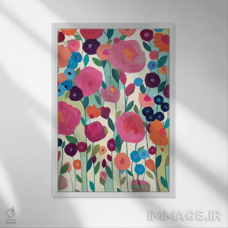 تابلو دکوراتیو هیچ لحظه کسل کننده ای نیست اثر کری اشمیت - نمای قابدار سفید