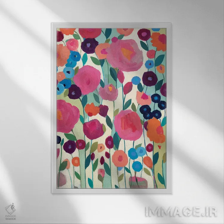 تابلو دکوراتیو هیچ لحظه کسل کننده ای نیست اثر کری اشمیت - نمای قابدار سفید