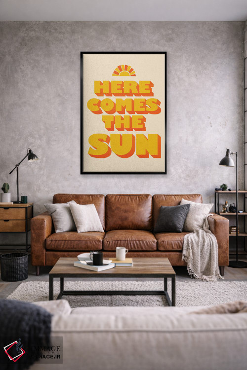 تابلو دکوراتیو خورشید می آید اثر شو می مارس - D3B