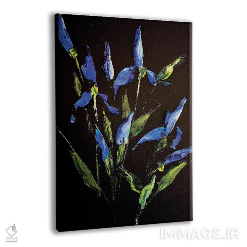 تابلو دکوراتیو زنبق ها و سبزیجات معطر اثر مارینا اسکرمووا - نمای پرسپکتیو محصول