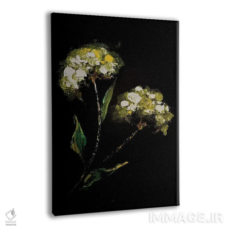 تابلو دکوراتیو زنبق ها و سبزیجات معطر دو اثر مارینا اسکرمووا - نمای پرسپکتیو محصول