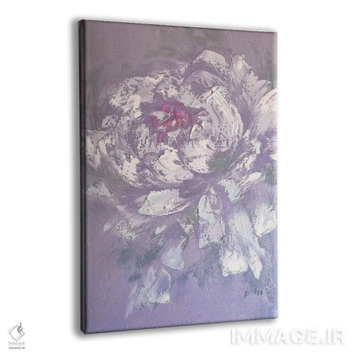 تابلو انتزاعی گل وانیل اثر مارینا اسکرمووا - نمای پرسپکتیو محصول