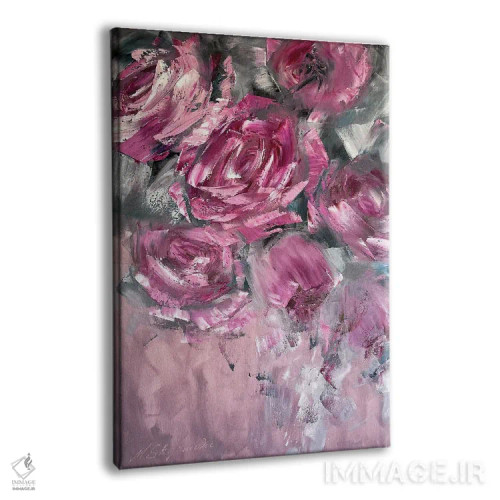 تابلو انتزاعی احساسات متضاد اثر مارینا اسکرمووا - نمای پرسپکتیو محصول